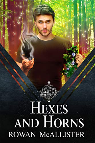 Hexes and Horns: MM Contemporary Paranormal Book Cover
